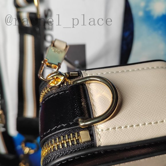 NWT Marc Jacobs Snapshot Crossbody Bag cream white - Picture 7 of 12